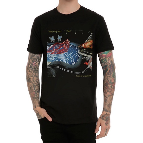 Hot Topic Tops | Panic At The Disco Merch Tee | Poshmark